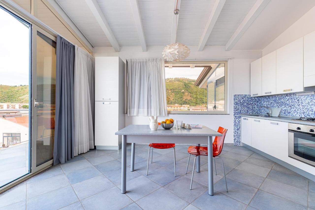 Terraces D'Orlando - Family Apartments With Sea View And Pool Capo dʼOrlando Exteriör bild