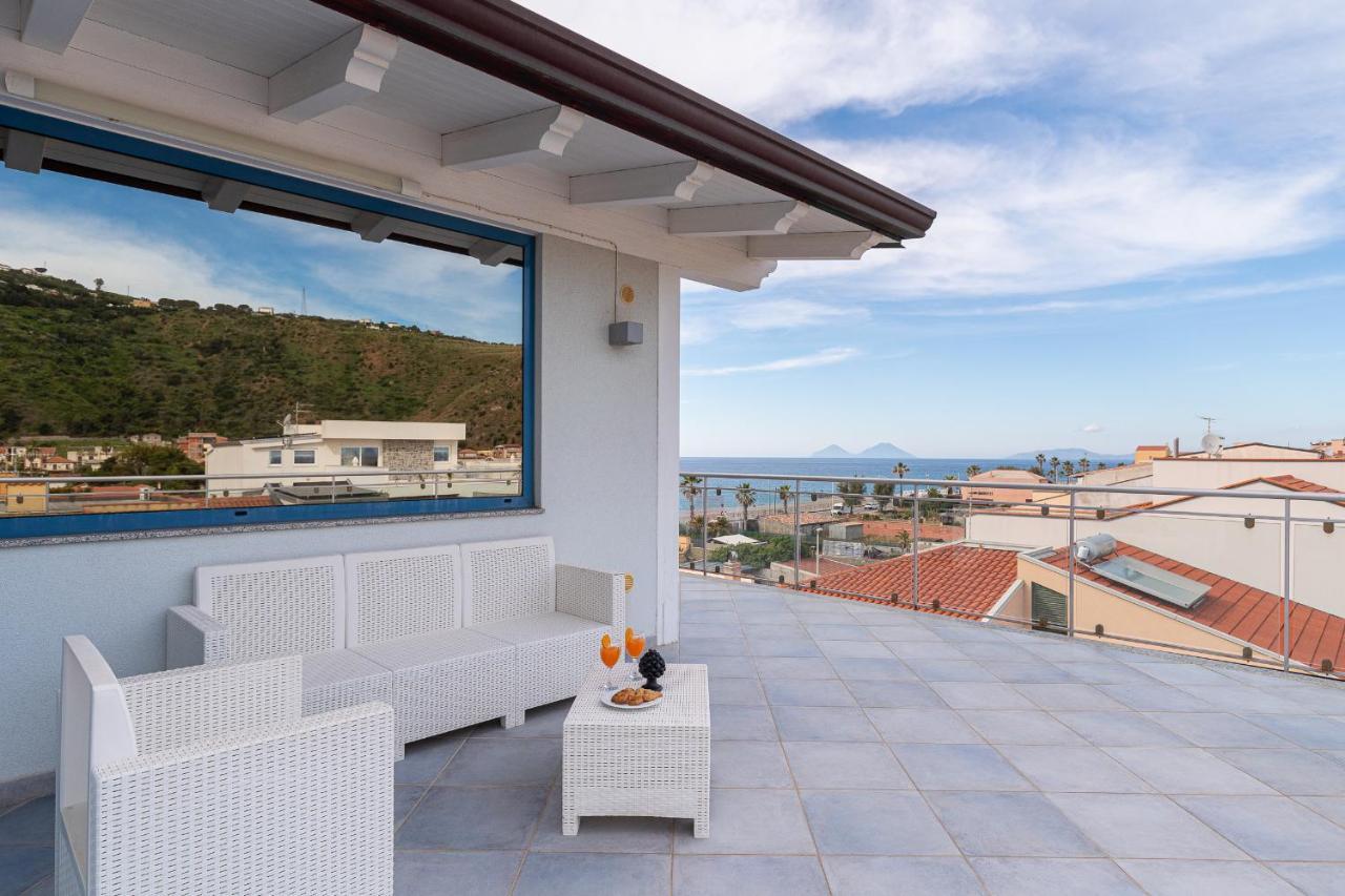 Terraces D'Orlando - Family Apartments With Sea View And Pool Capo dʼOrlando Exteriör bild