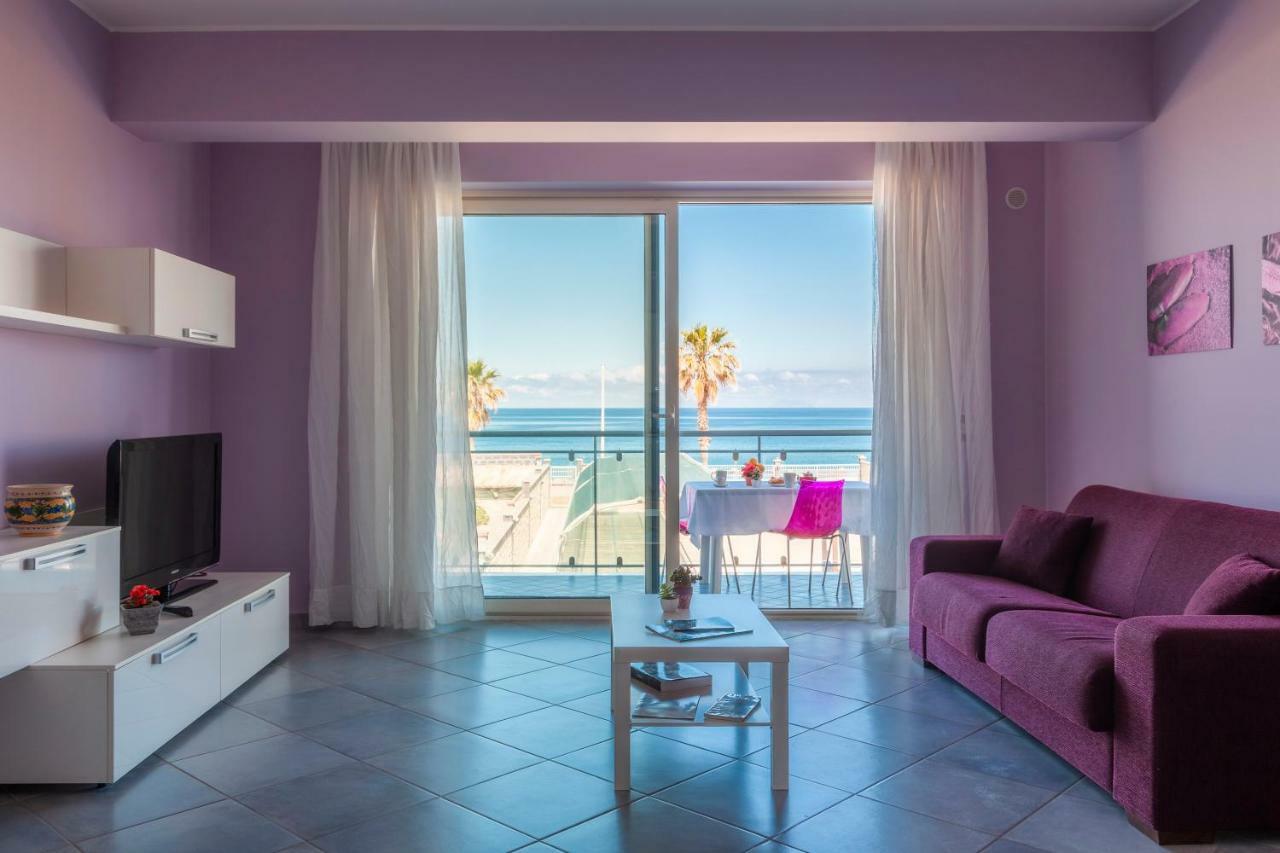 Terraces D'Orlando - Family Apartments With Sea View And Pool Capo dʼOrlando Exteriör bild